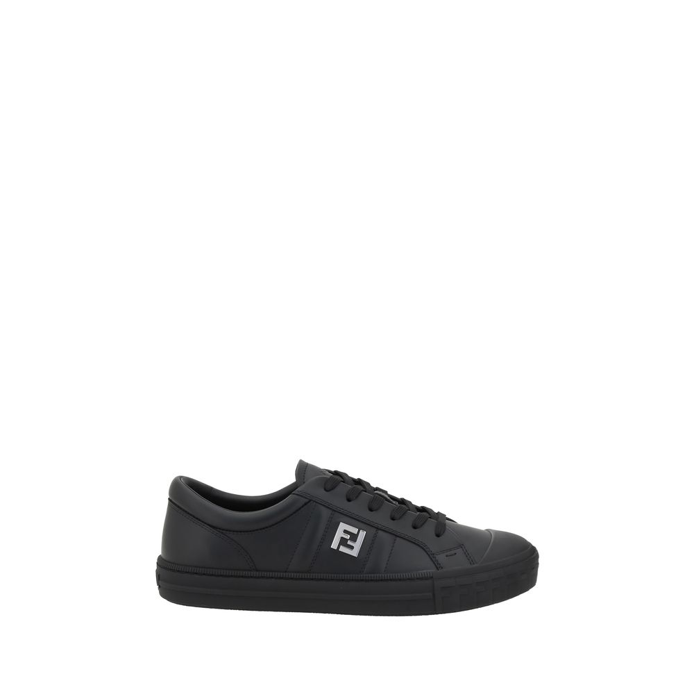 Baskets Fendi Domino blanches