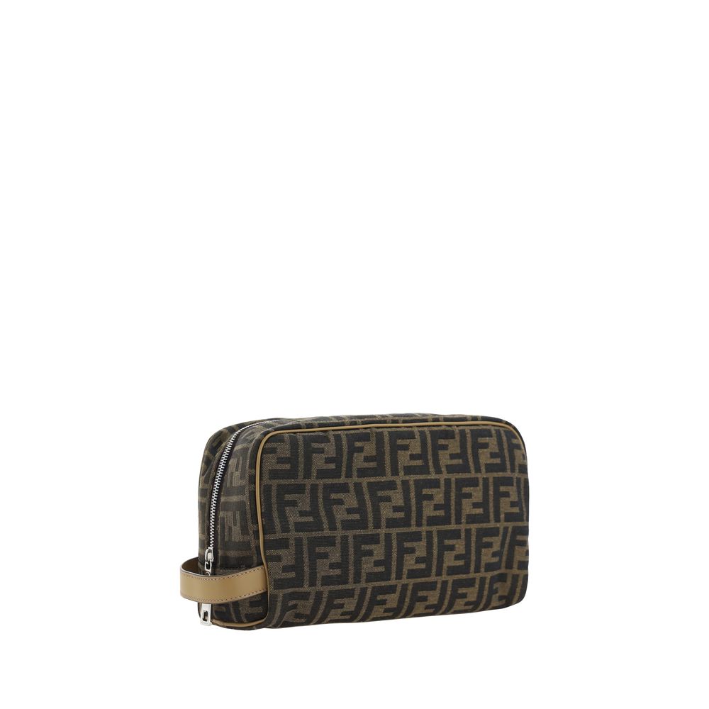 Trousse Fendi FF grise