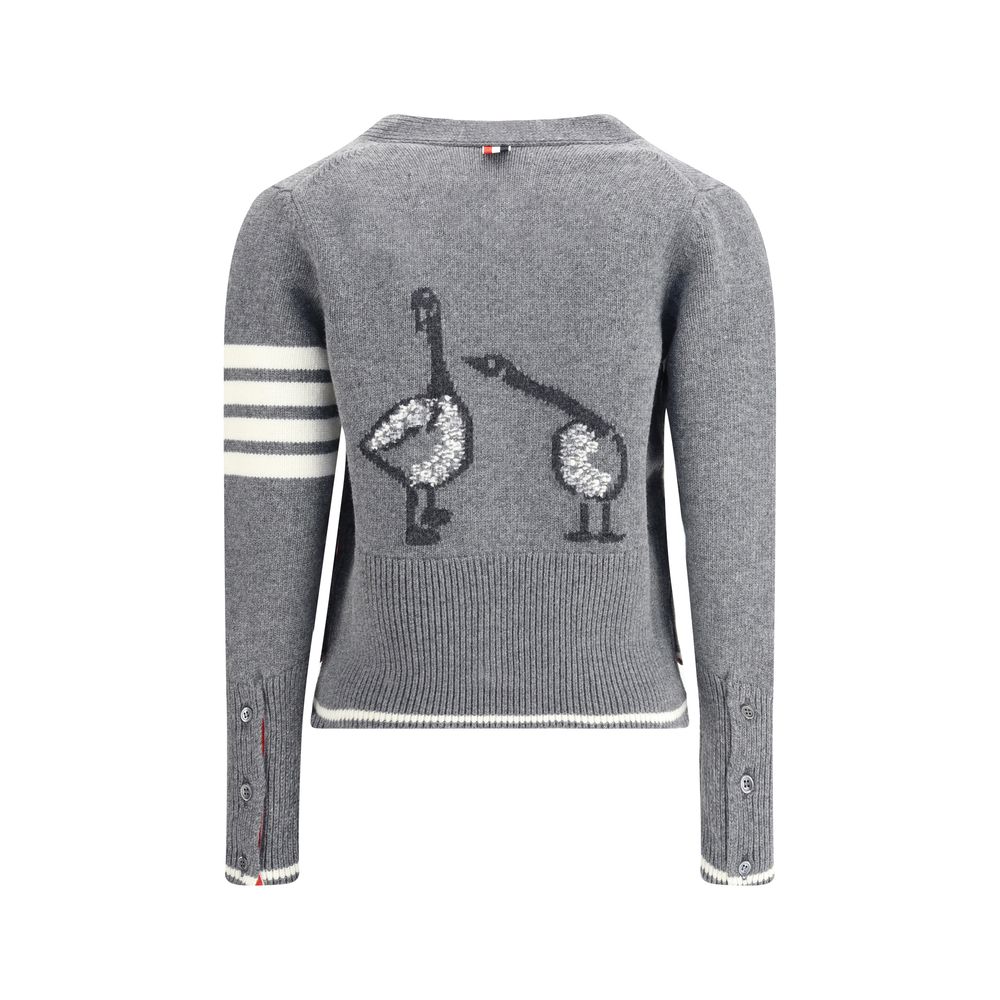 Cardigan Thom Browne gris
