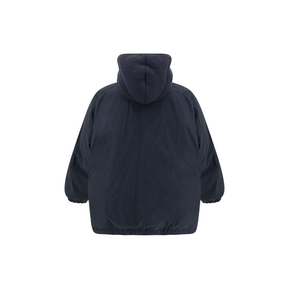 Doudoune Brunello Cucinelli avec capuche beige