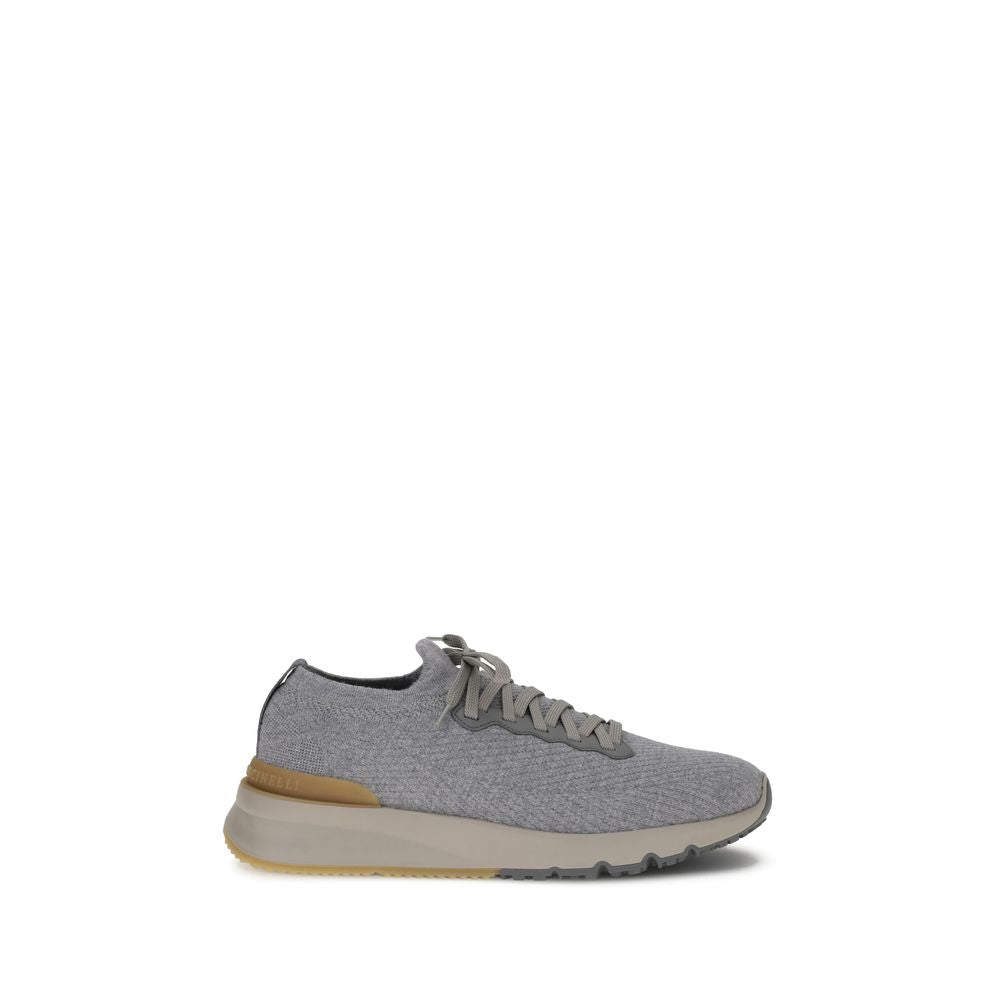 Baskets Brunello Cucinelli gris