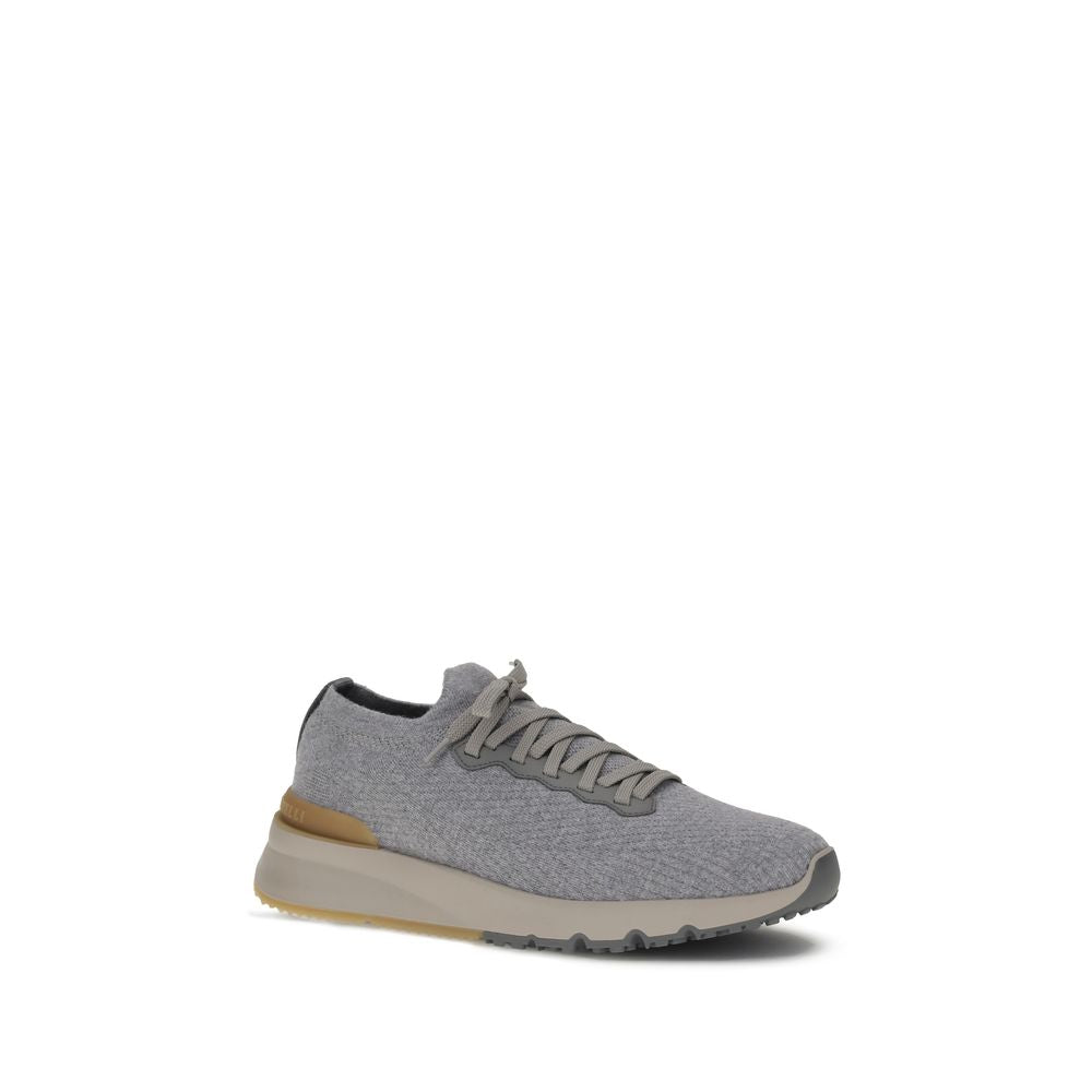 Baskets Brunello Cucinelli gris