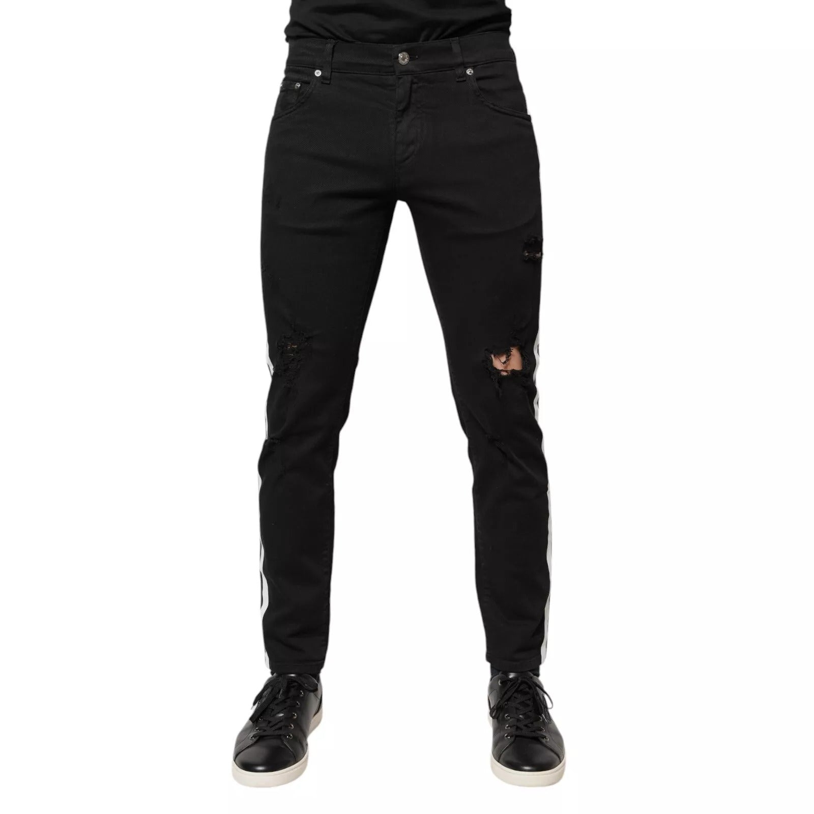 Jeans Dolce & Gabbana tissés noirs