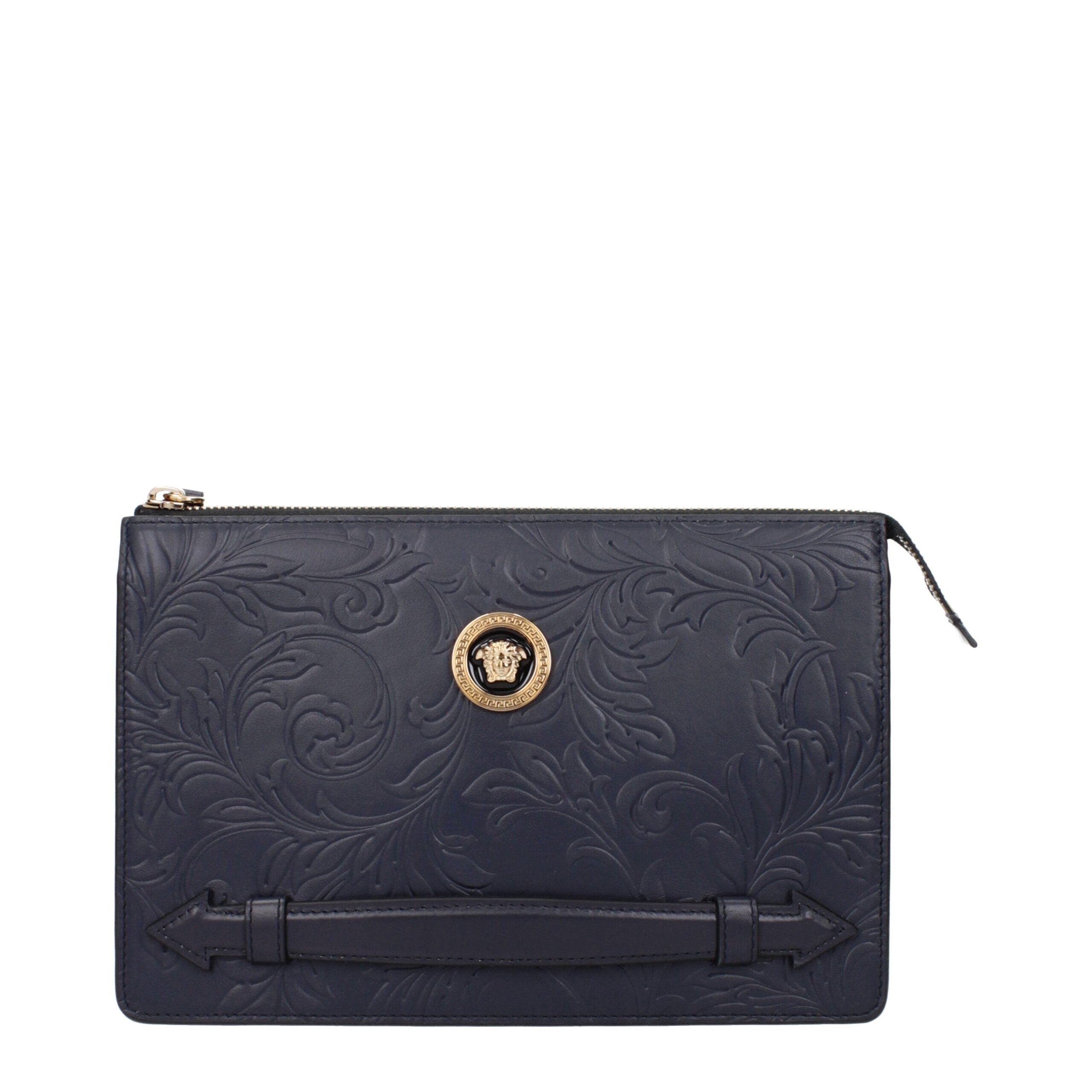 Pochette Versace bleu