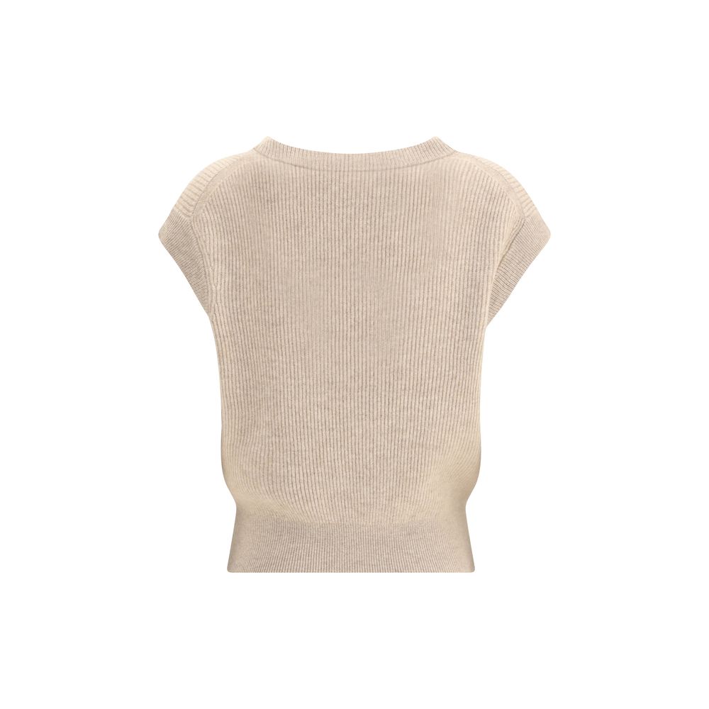 Gilet Guest in Residence ribbé noir