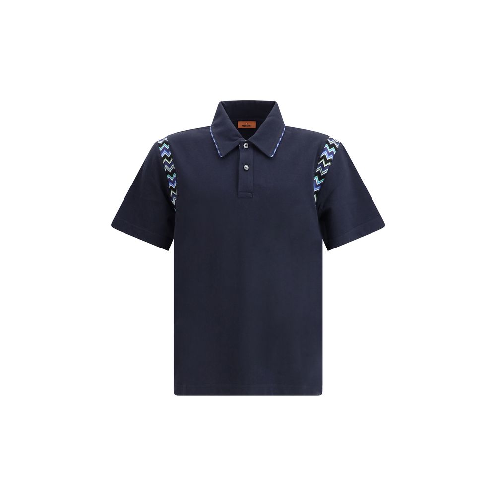 Polo Missoni avec ZigZag multicolore