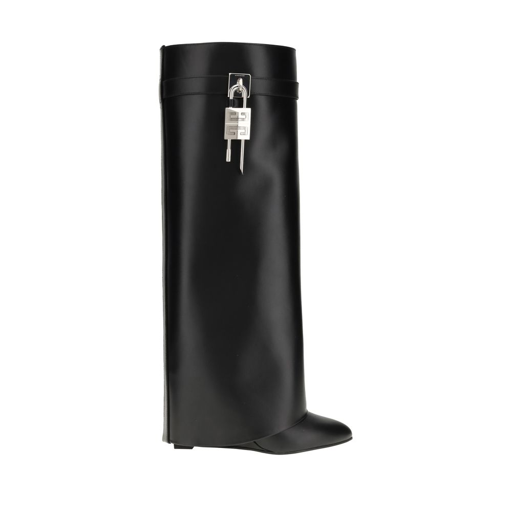 Bottines Givenchy Shark Lock noires