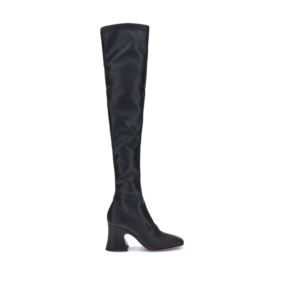 Bottines Chloé cuir noires
