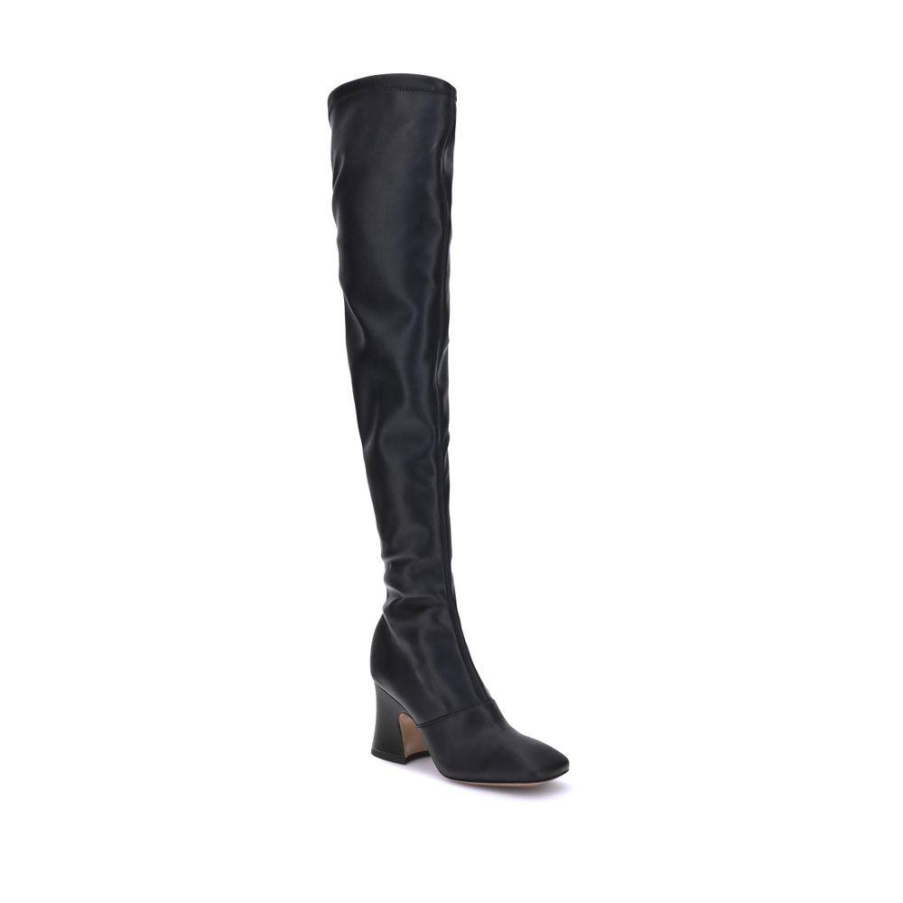 Bottines Chloé cuir noires