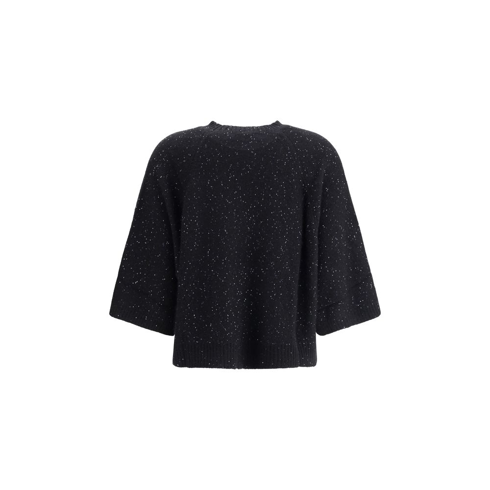 Pull Fabiana Filippi à sequins gris
