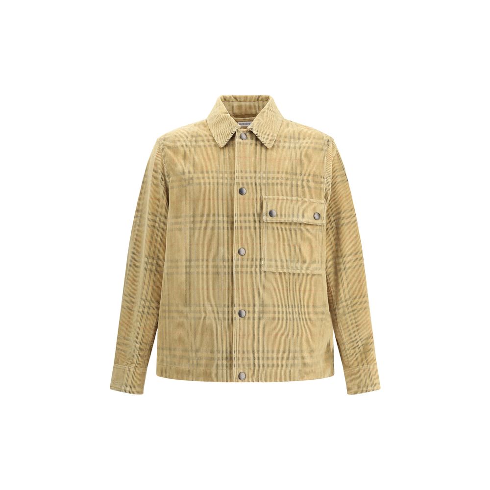Chemise Burberry à carreaux beige