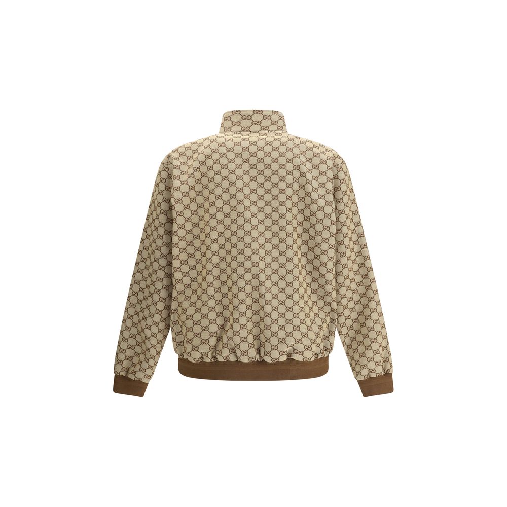 Veste Gucci GG Supreme kaki