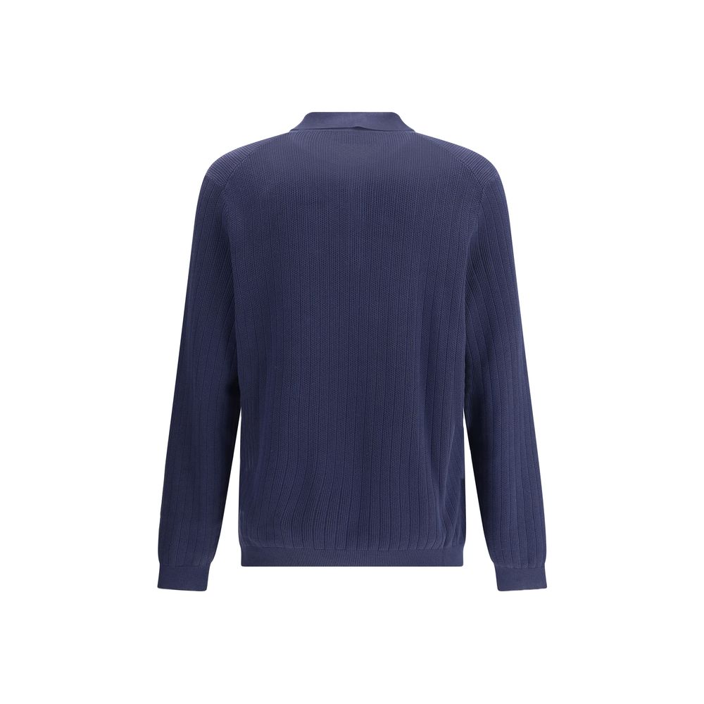 Polo Brunello Cucinelli avec col noir