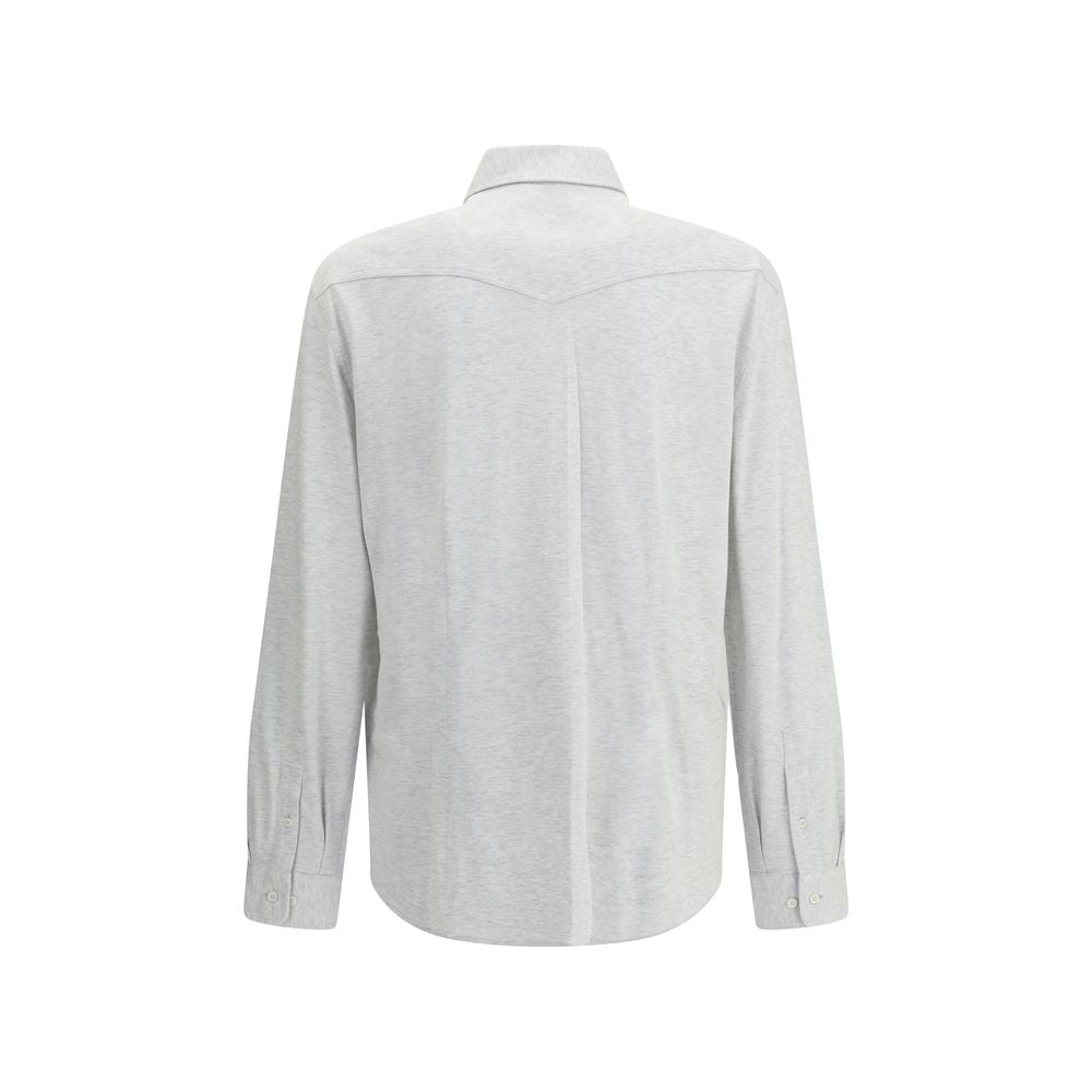 Chemise Brunello Cucinelli grise