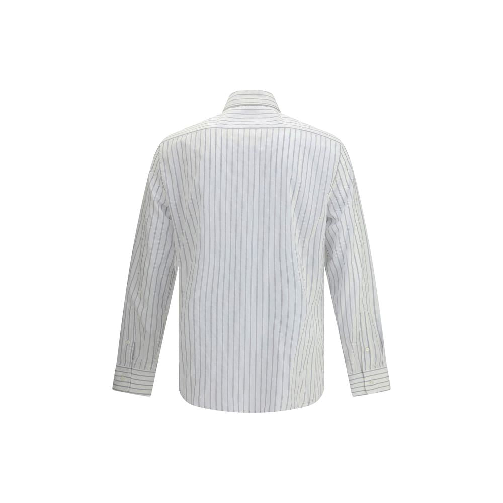 Chemise Brunello Cucinelli rayée multicolore