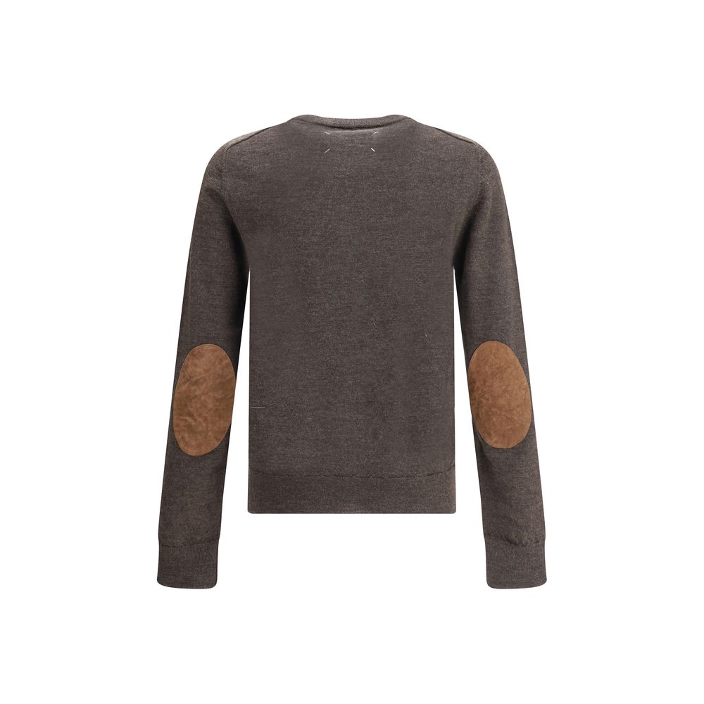 Pull Maison Margiela à appliqués gris