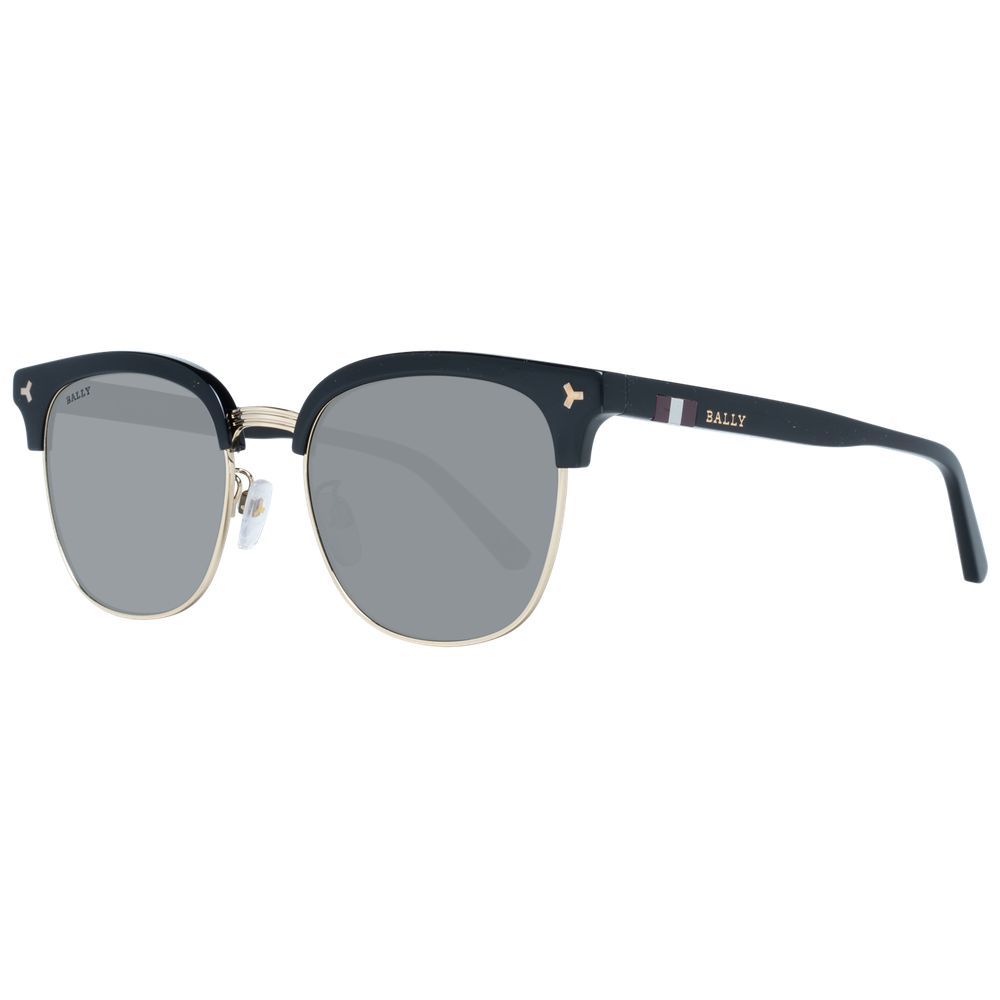 Lunettes Noir Métal Trapezium noires
