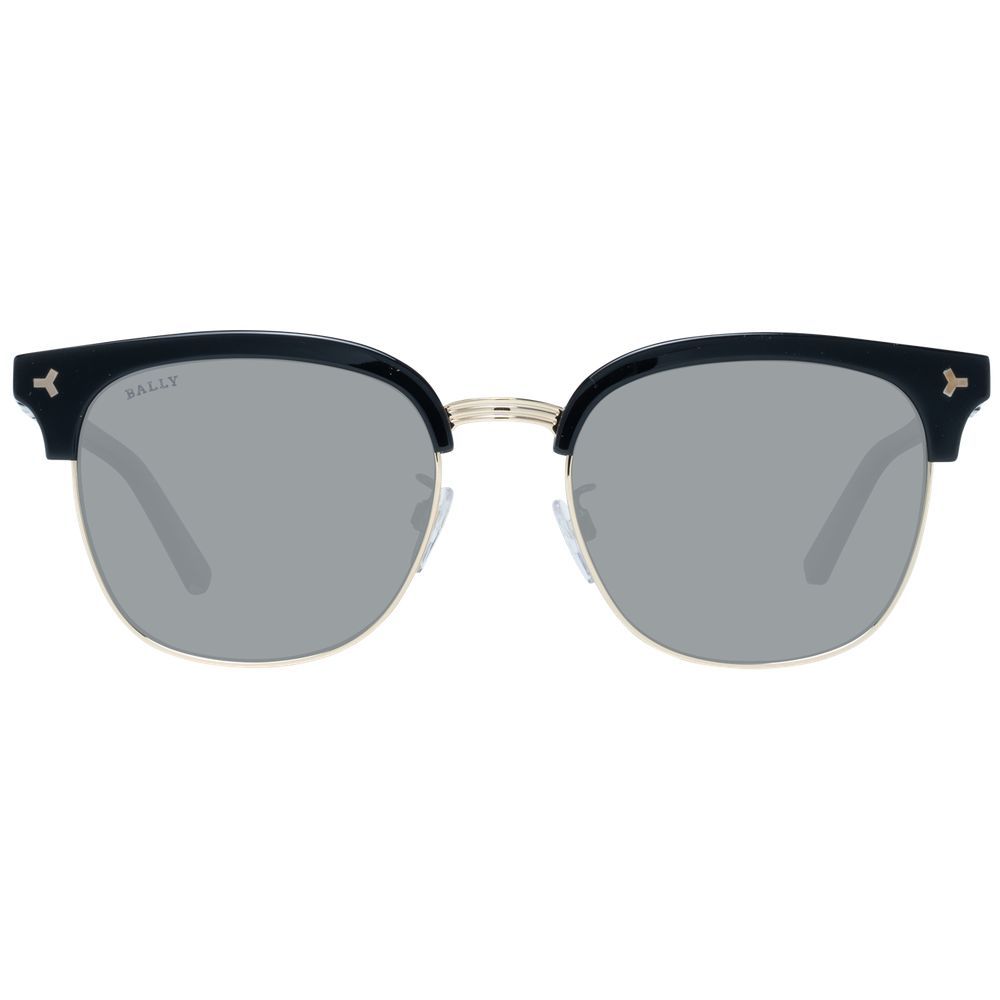 Lunettes Noir Métal Trapezium noires