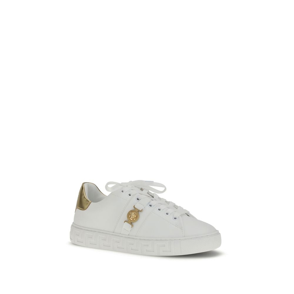 Baskets Versace Medusa blanches