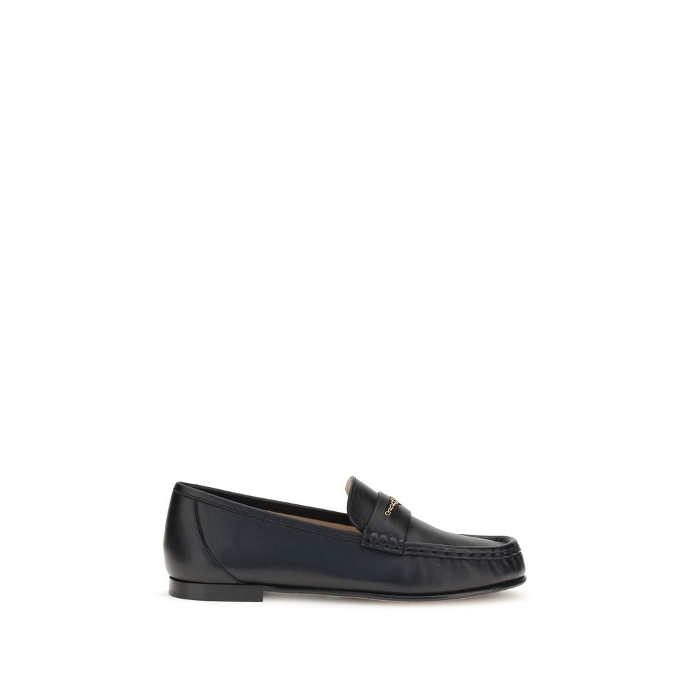 Loafers Chloé en cuir beige