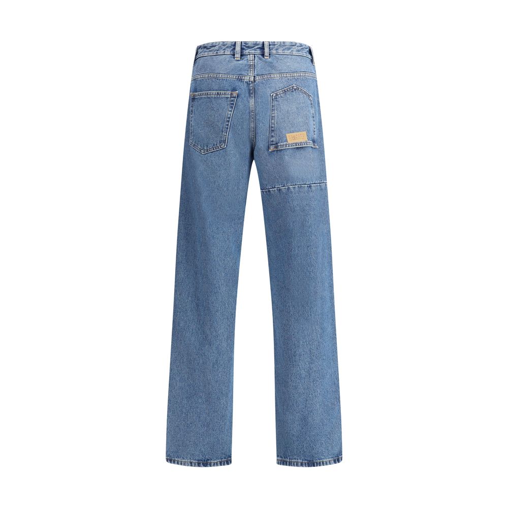 Jeans MM6 droit bleu