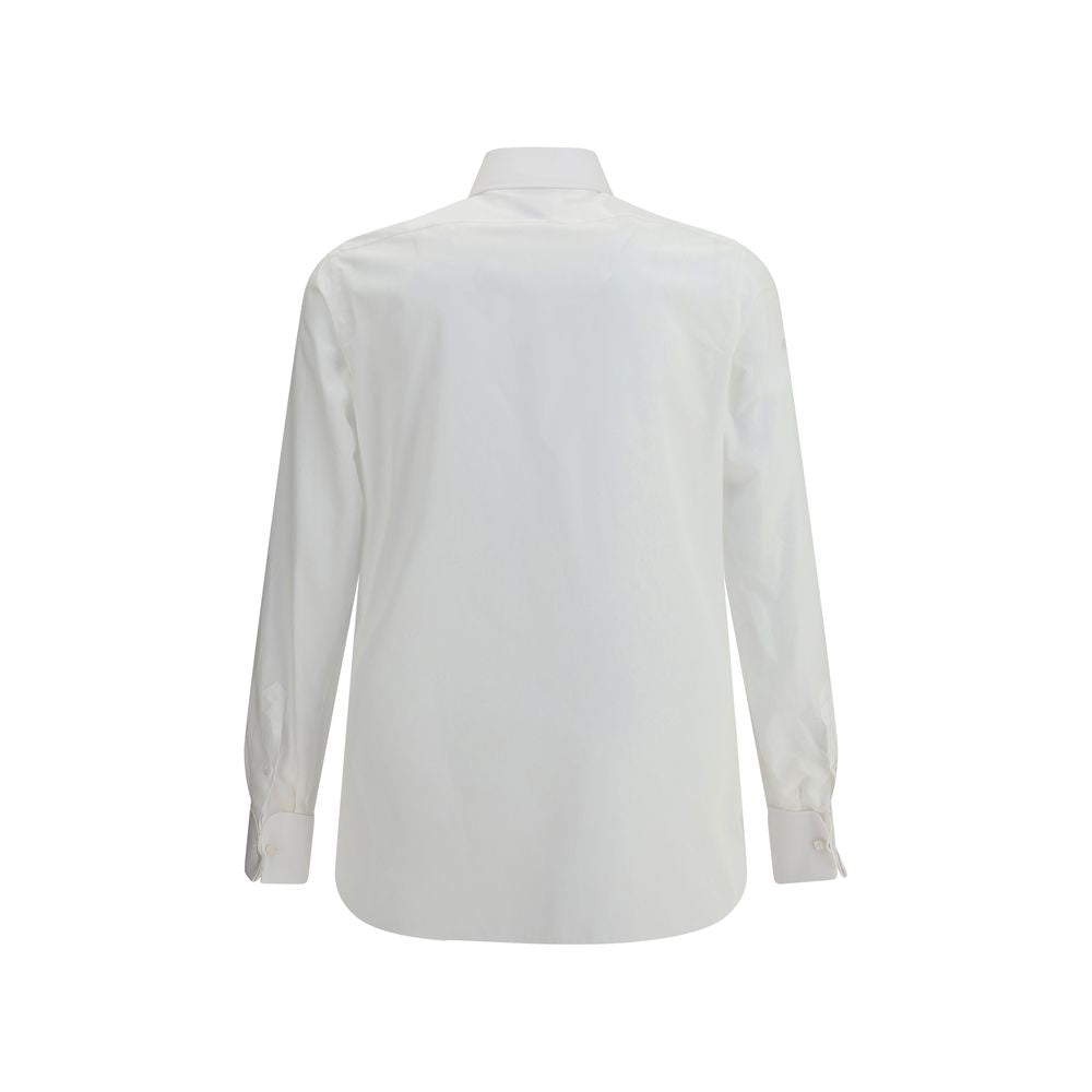 Chemise Finamore Tuxedo blanche
