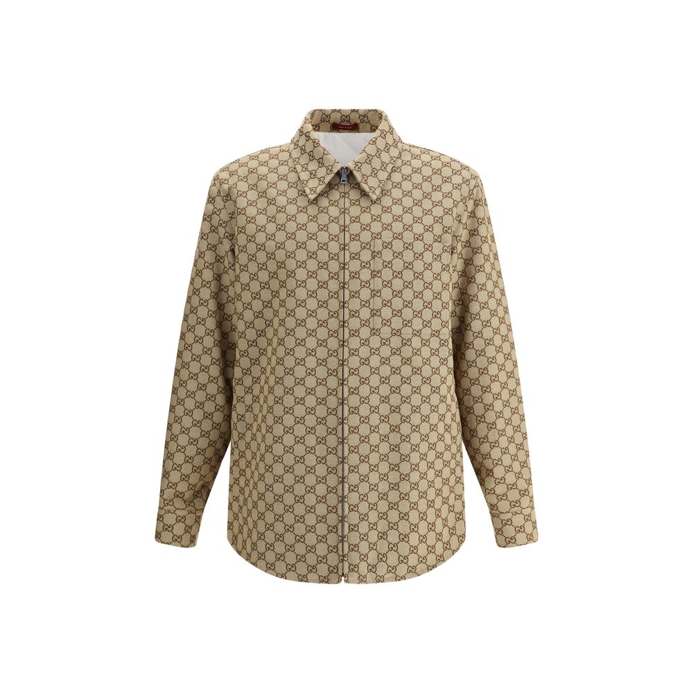 Veste Gucci GG jacquard noire