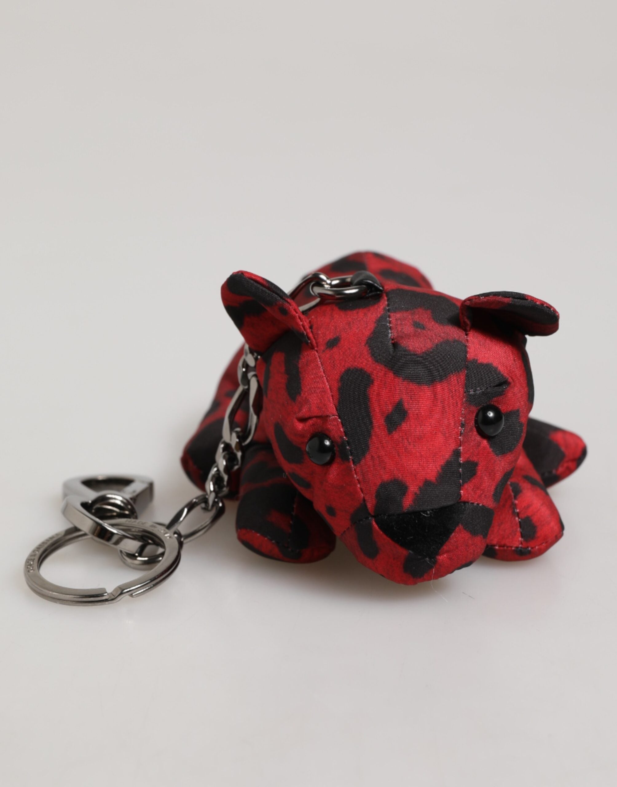 Porte-clés Dolce & Gabbana animaux rouges et noirs