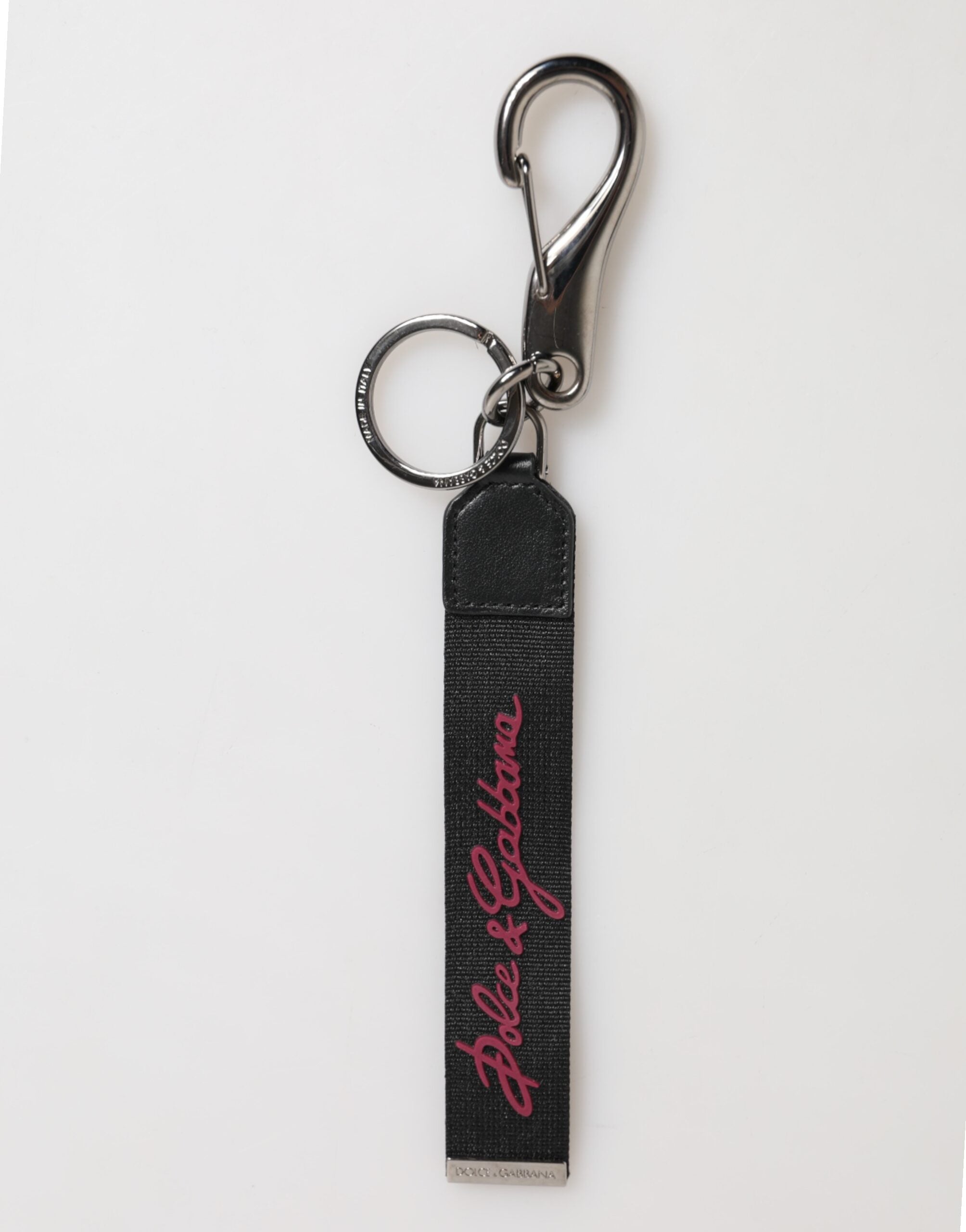 Porte-clés Dolce & Gabbana DG noir rouge