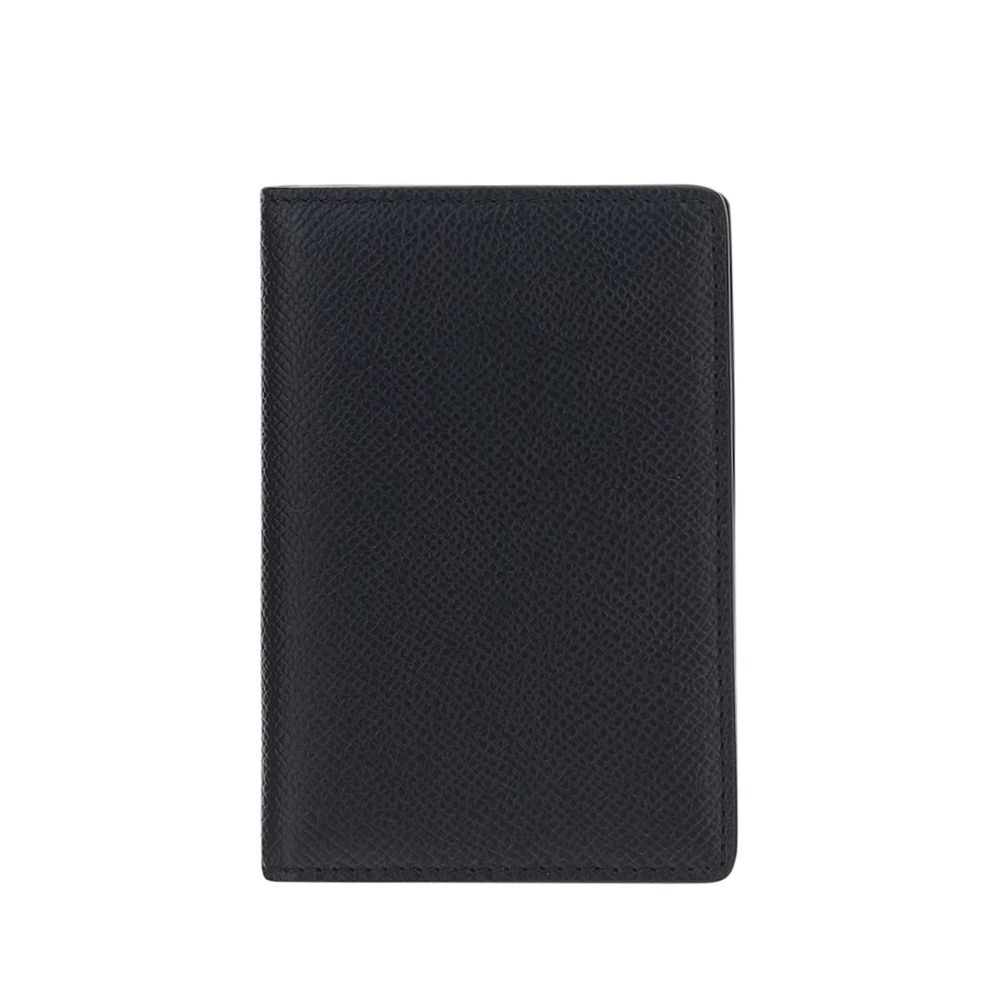 Portefeuille Maison Margiela calfskin noir