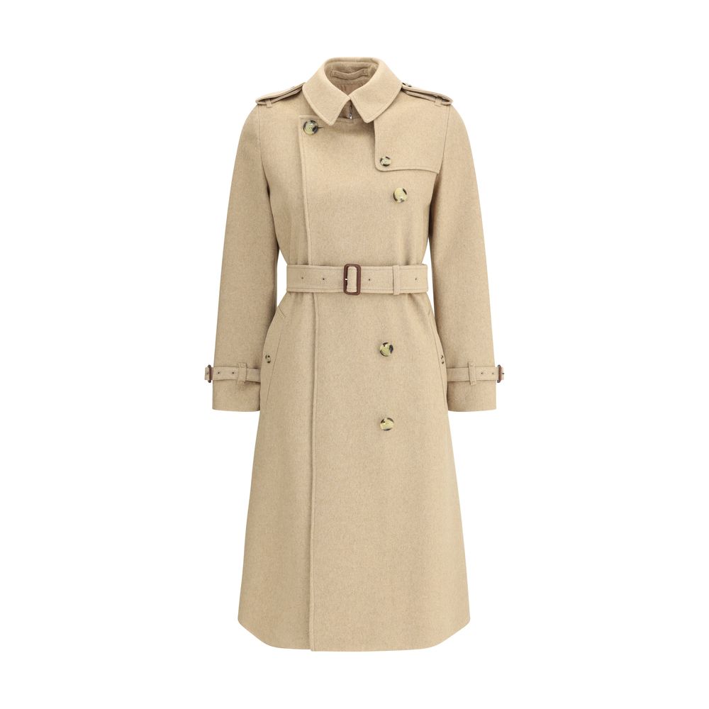 Manteau Burberry Kensington beige