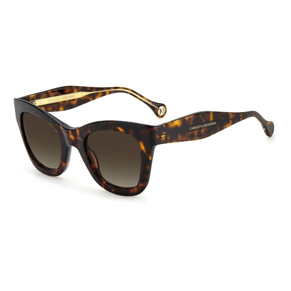 Lunettes de soleil Carolina Herrera brunes