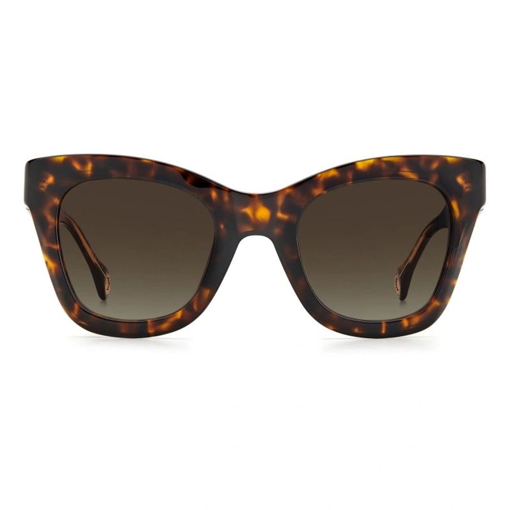 Lunettes de soleil Carolina Herrera brunes