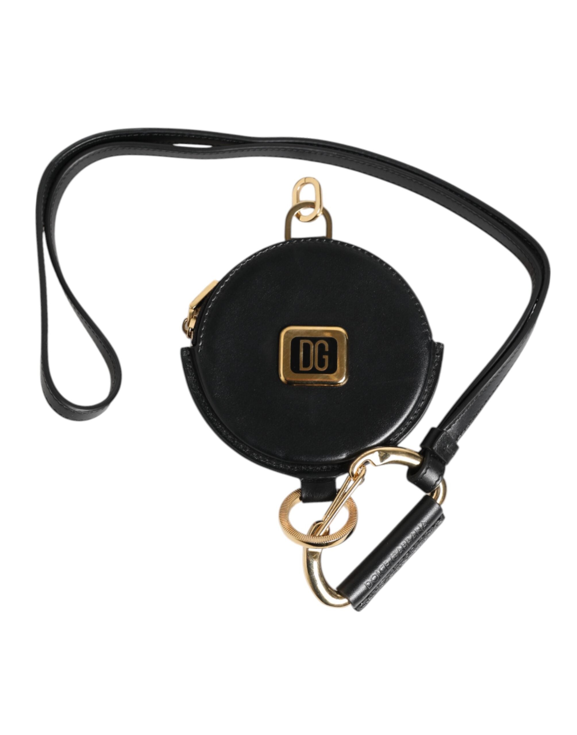 Porte-monnaie Dolce & Gabbana rond noir