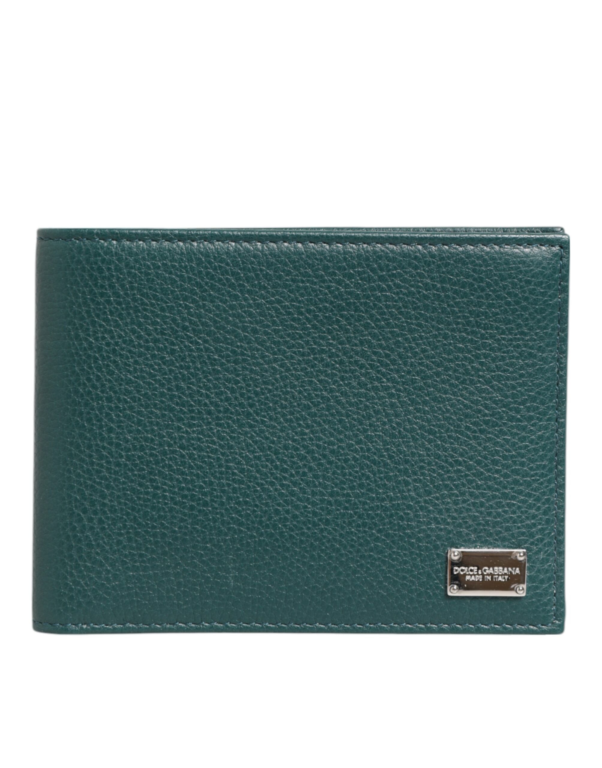 Portefeuille Dolce & Gabbana bifold vert