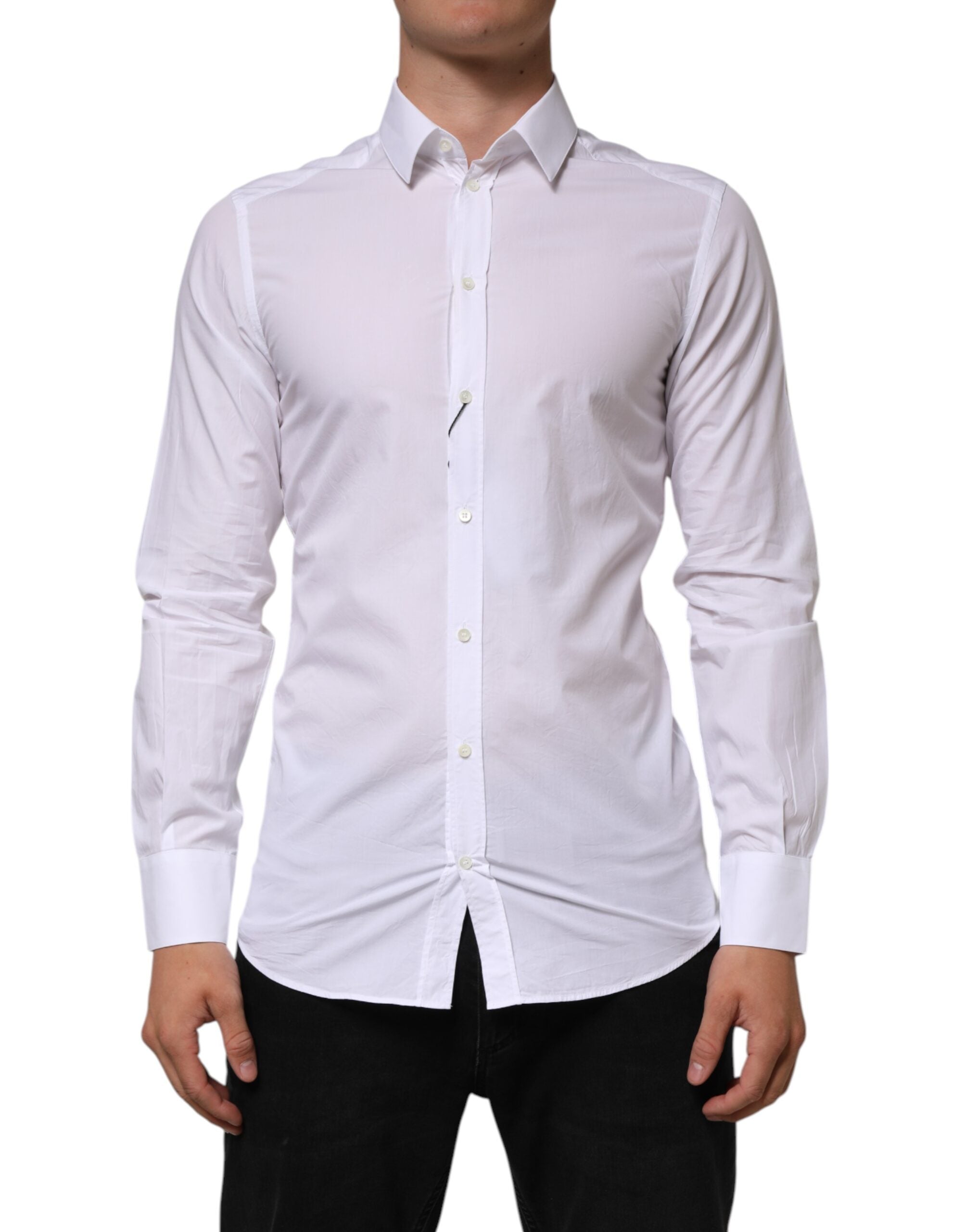 Chemise Dolce & Gabbana GOLD blanche