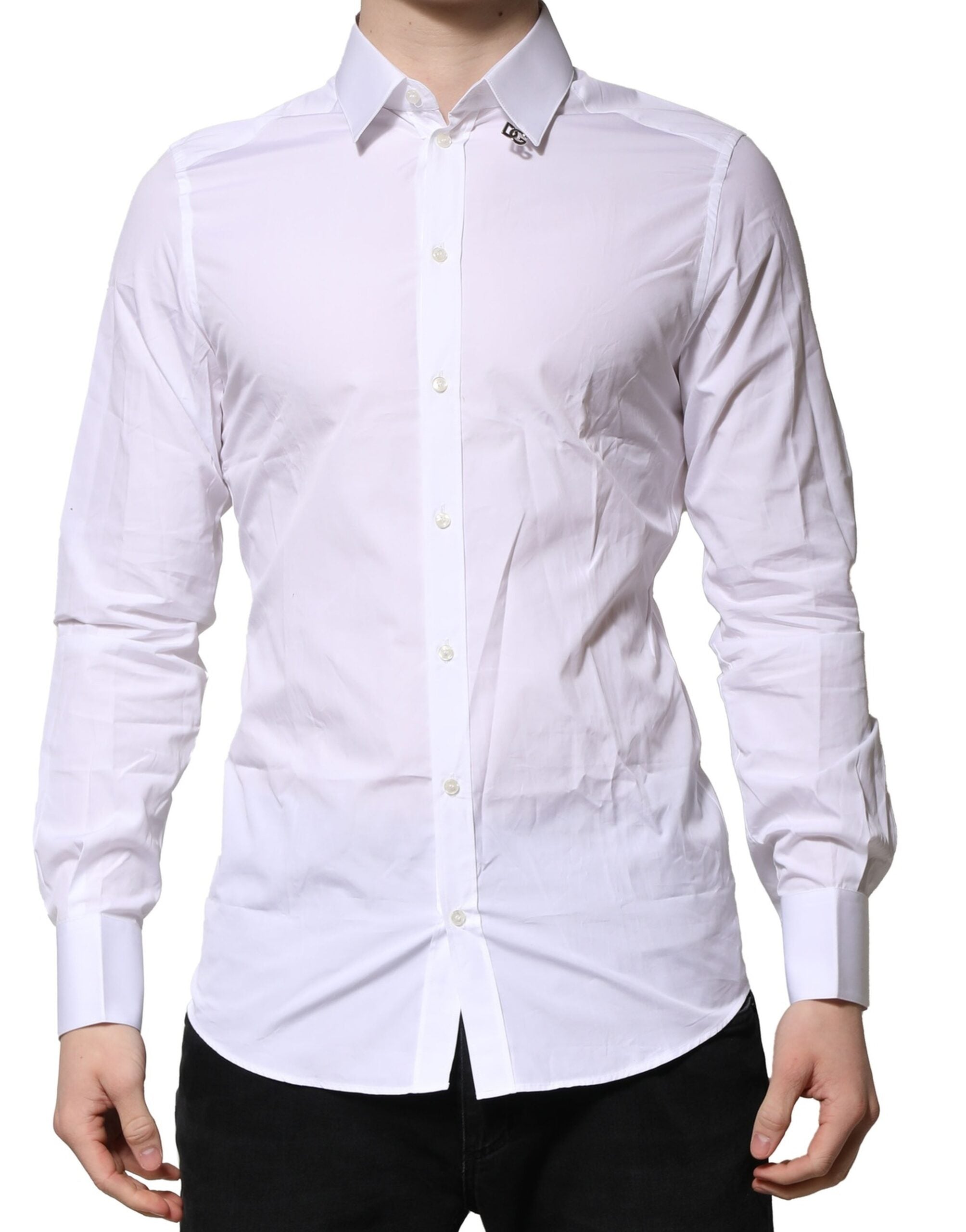 Chemise Dolce & Gabbana GOLD blanche
