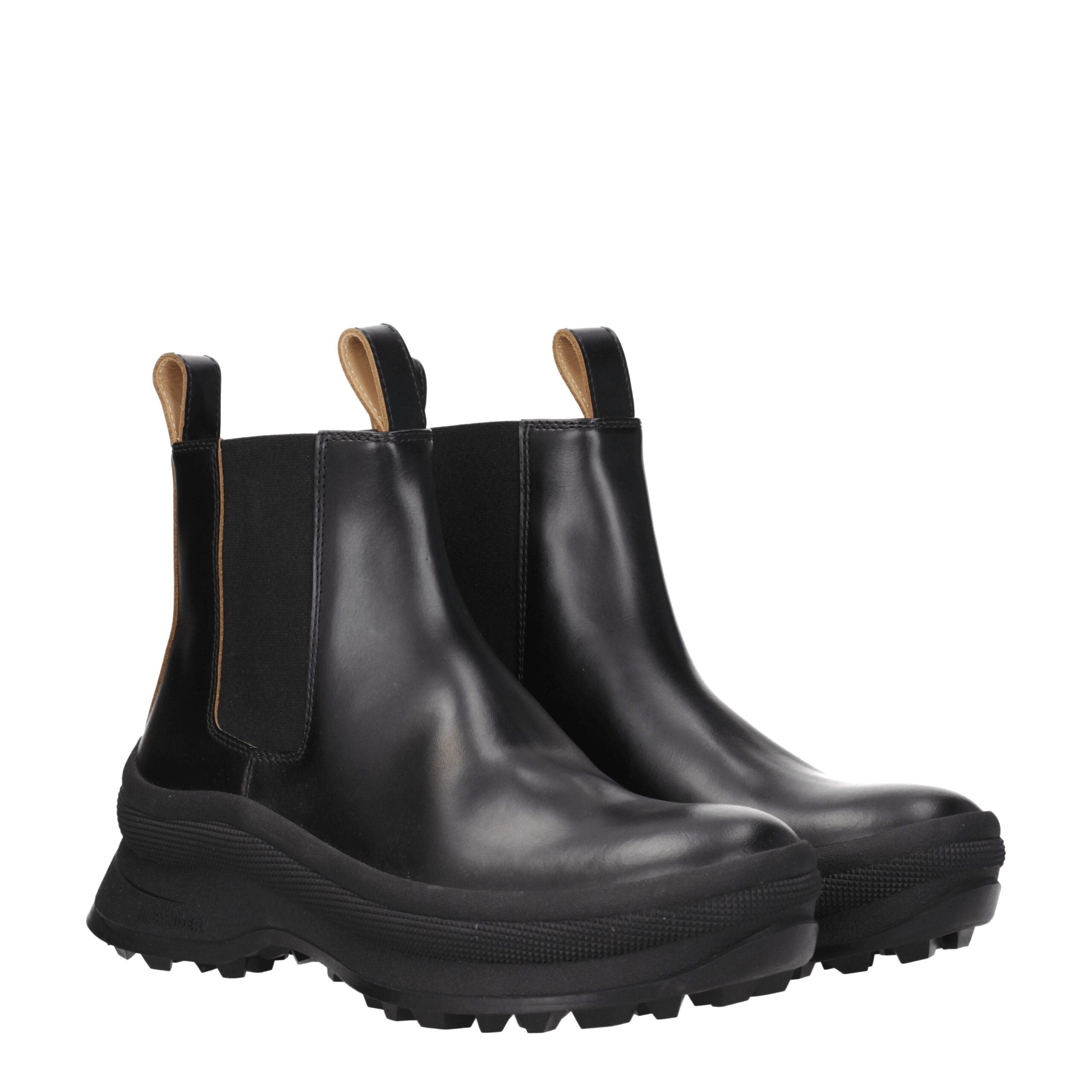 Bottines Jil Sander noires