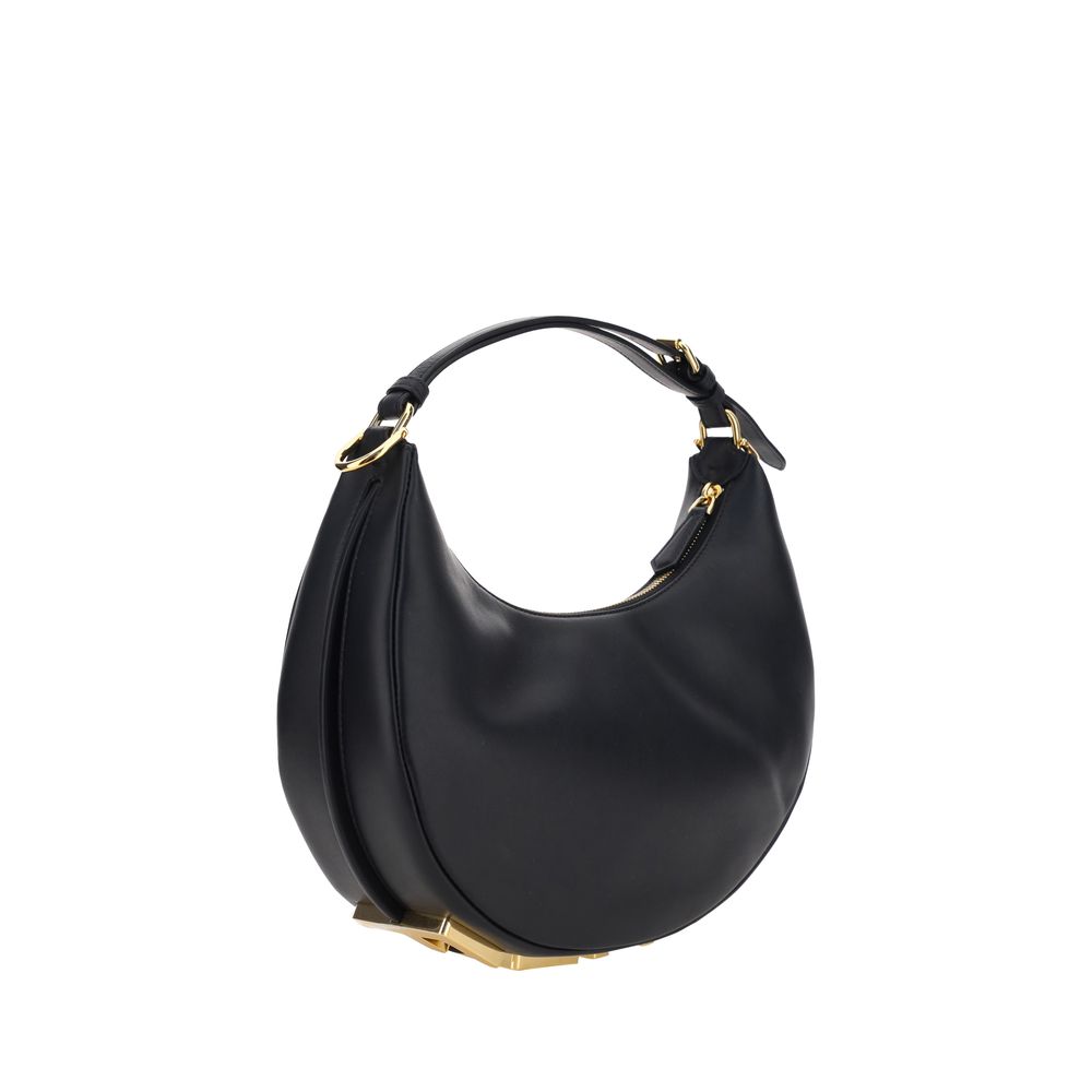 Sac Fendi Fendigraphy en cuir noir