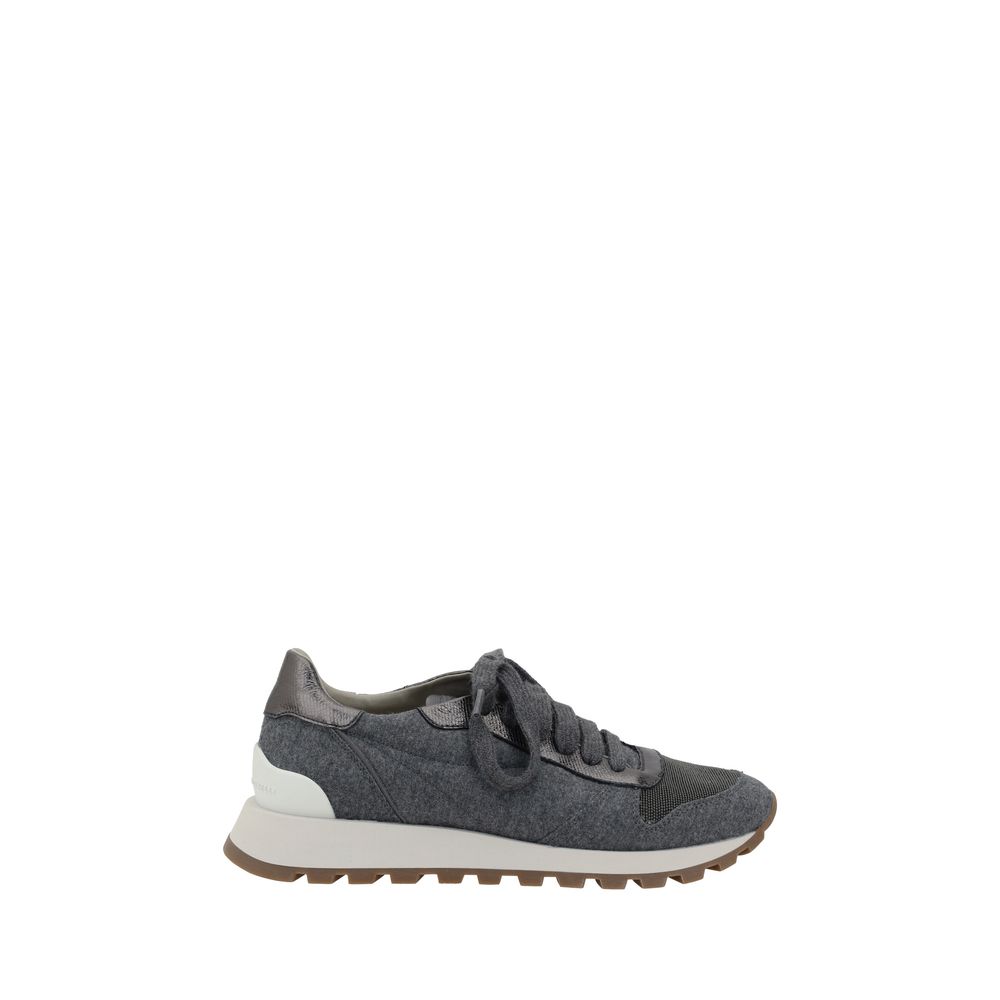 Baskets Brunello Cucinelli grises