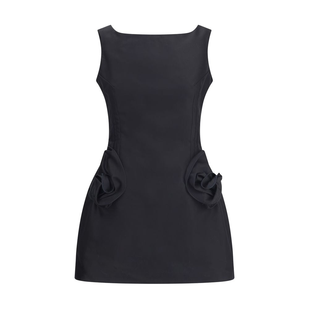 Robe Magda Butrym à roses blanches