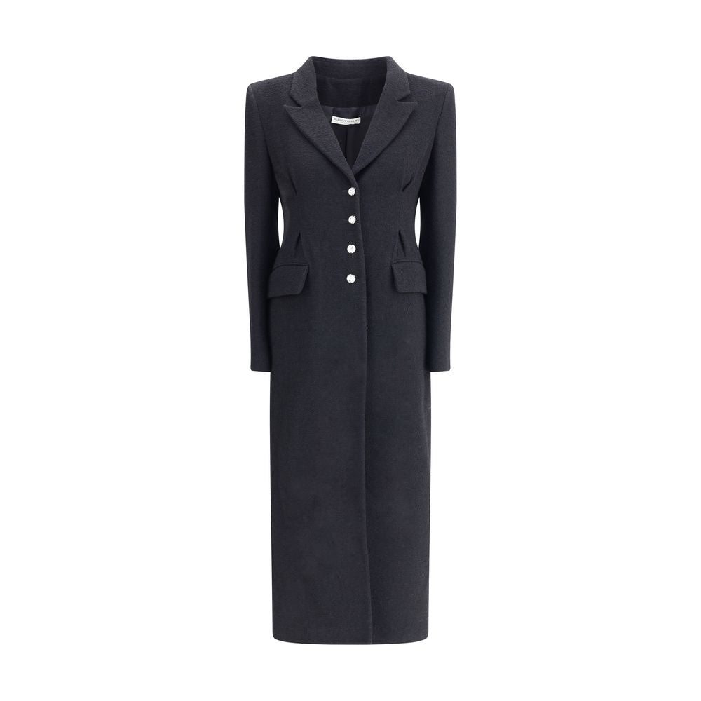 Manteau Alessandra Rich long noir