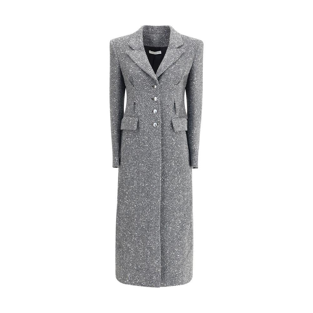 Manteau Alessandra Rich long noir
