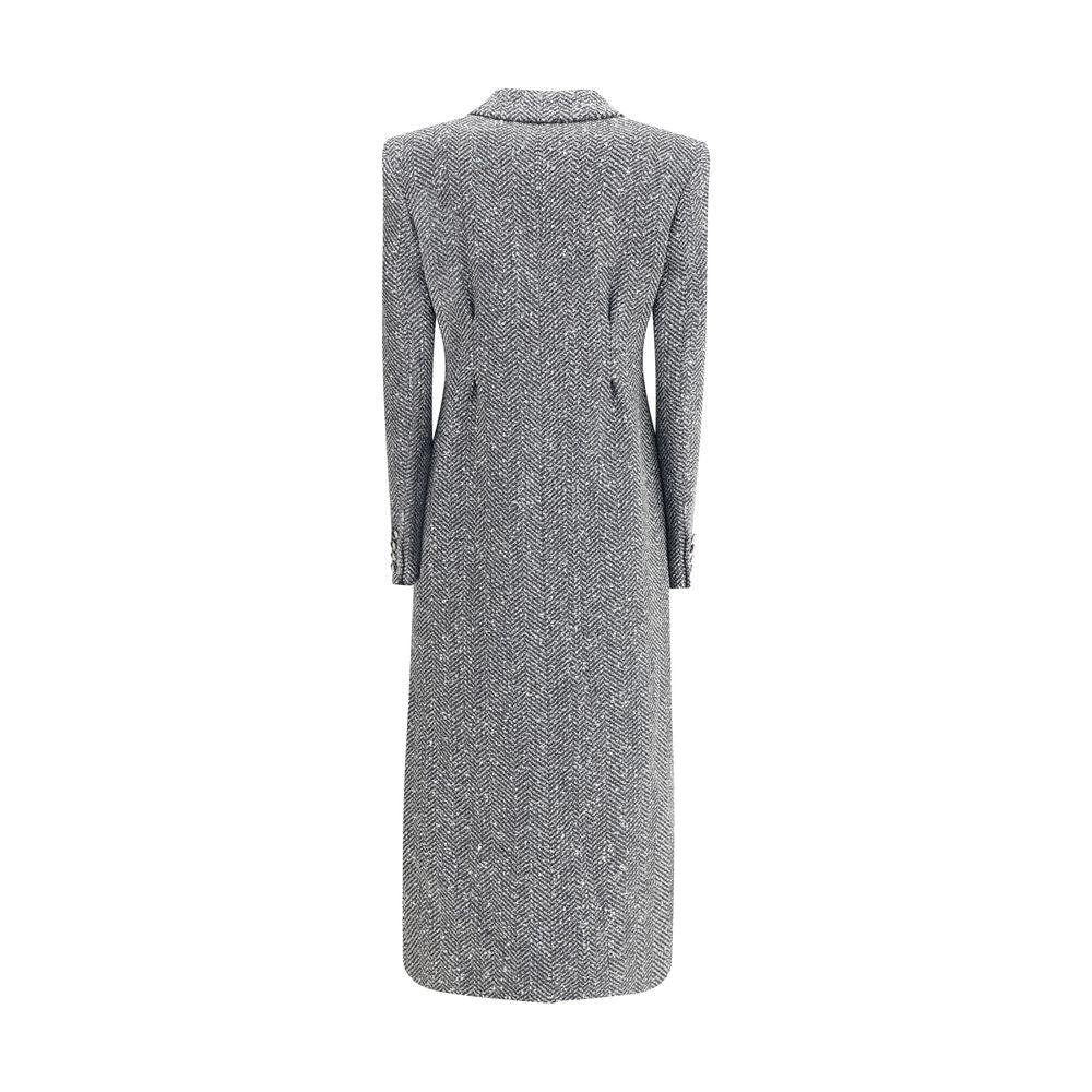 Manteau Alessandra Rich long noir