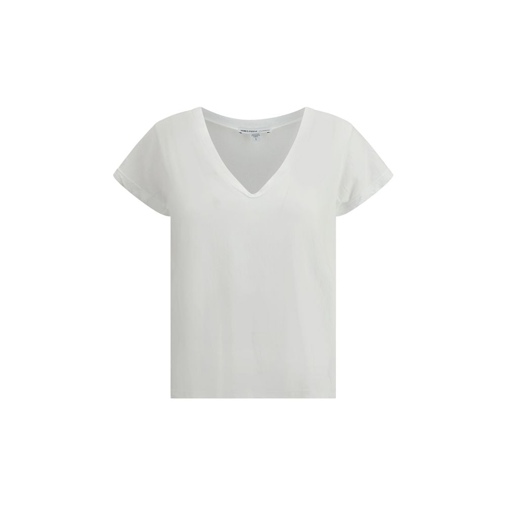 T-shirt James Perse V-neck blanc