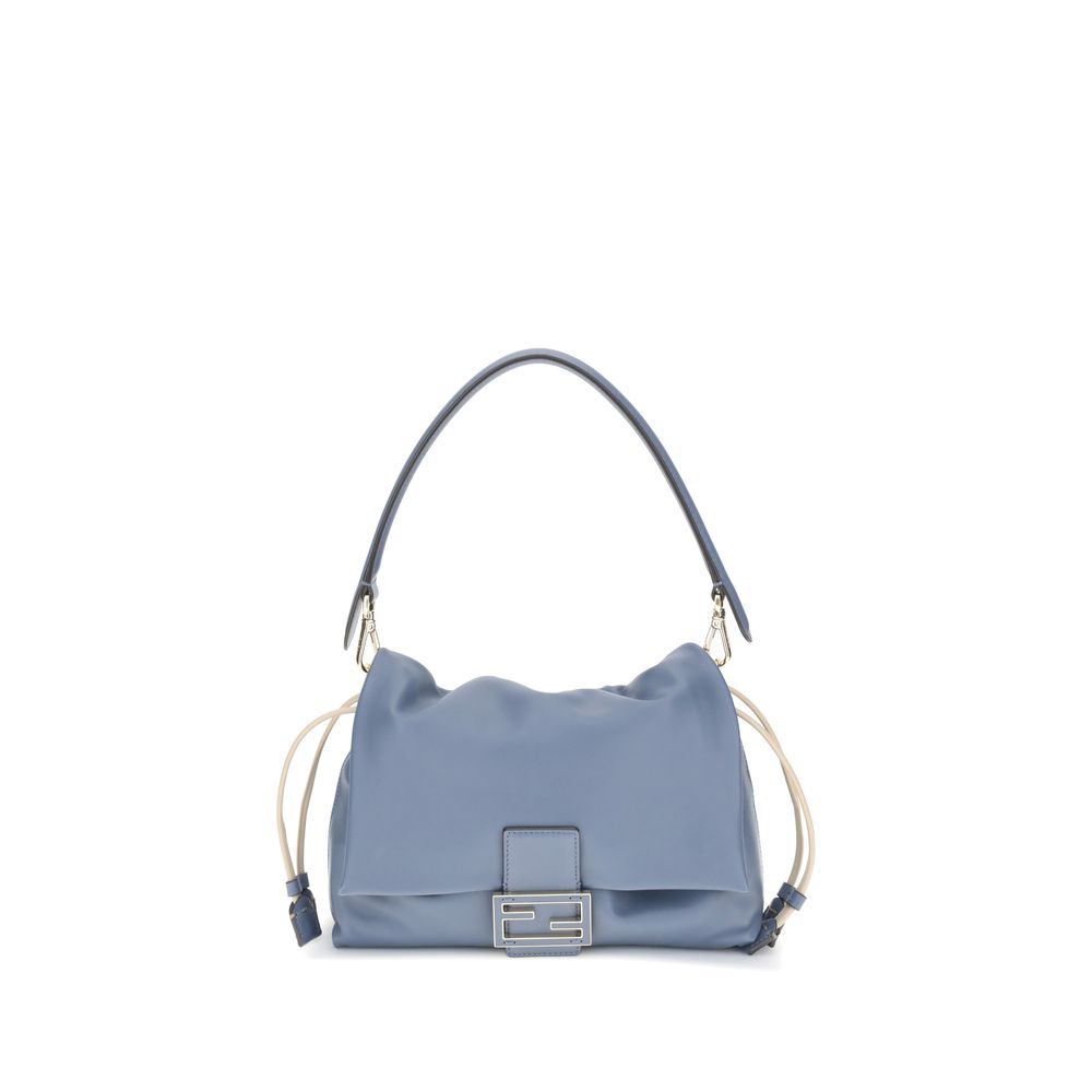 Sac à bandoulière Fendi Mamma Baguette beige