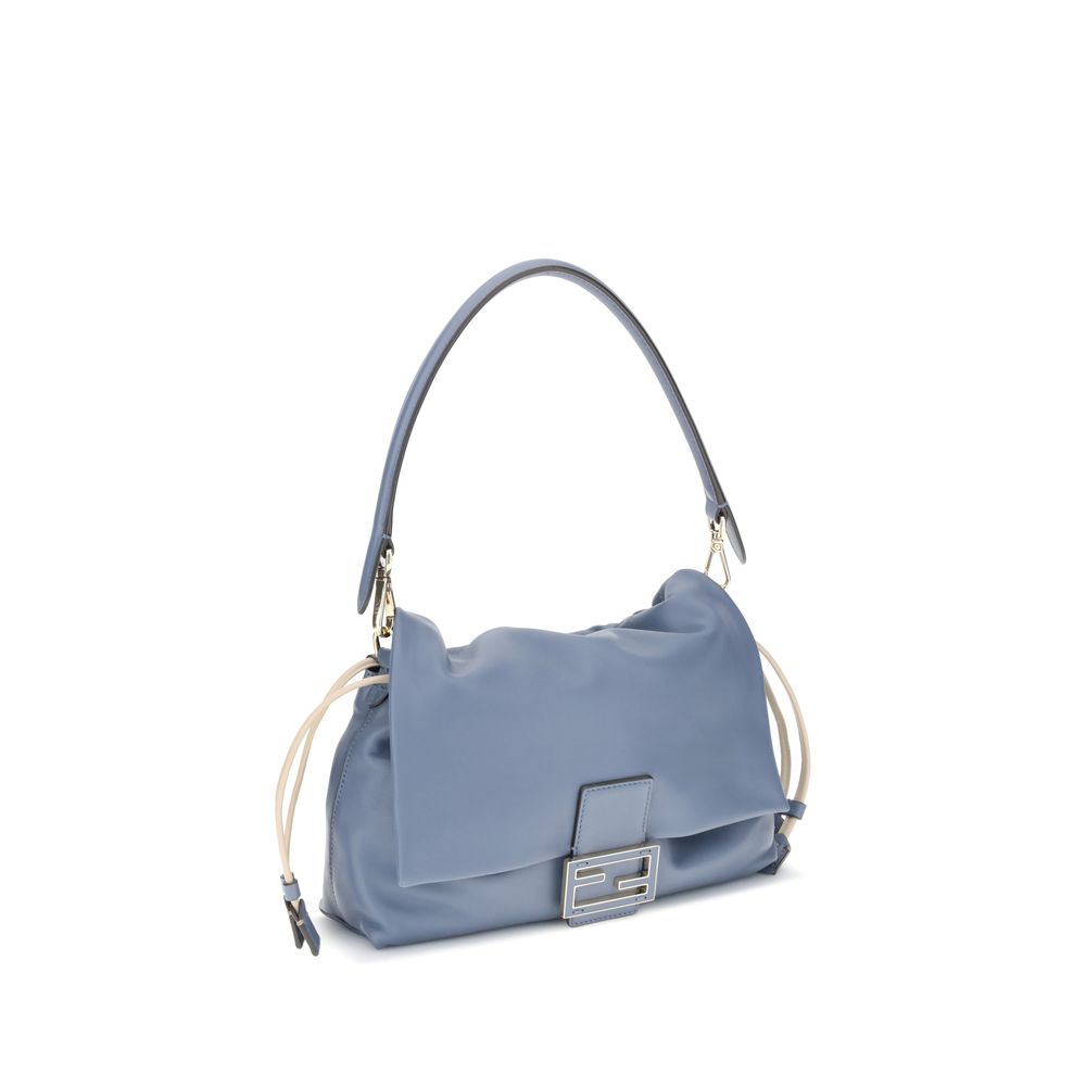 Sac à bandoulière Fendi Mamma Baguette beige