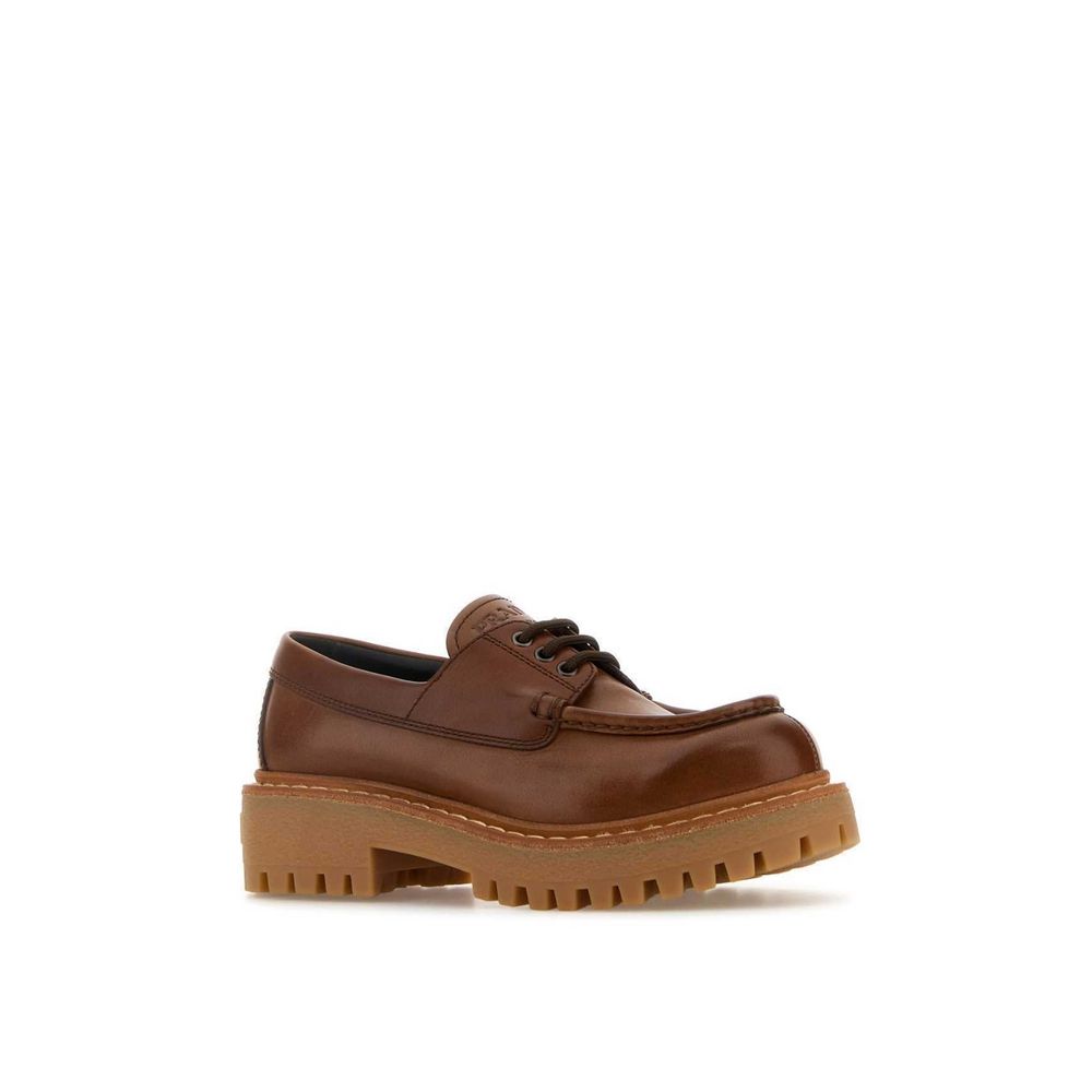Derbies Prada St. Moritz brunes