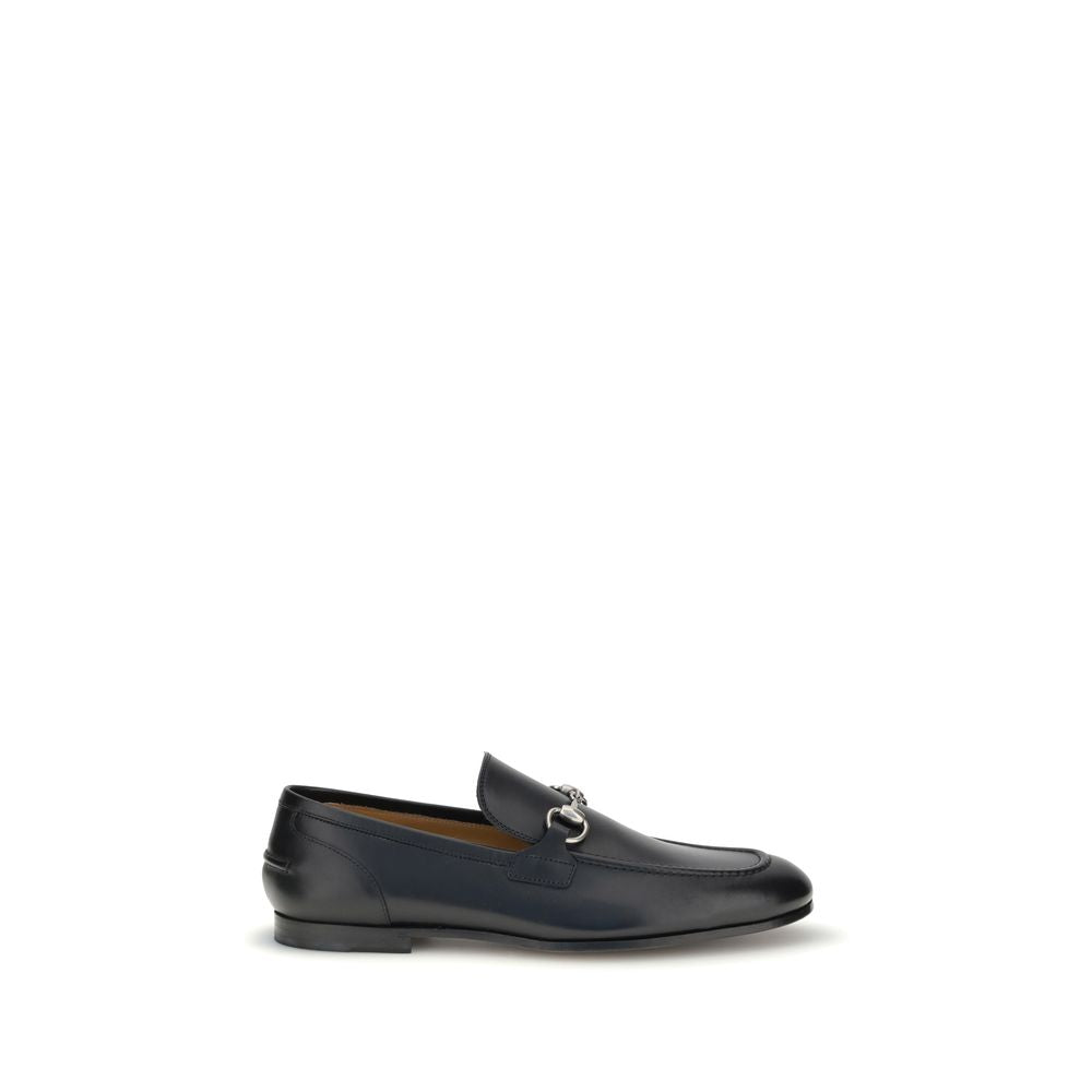 Loafers Gucci Jordan en cuir noir