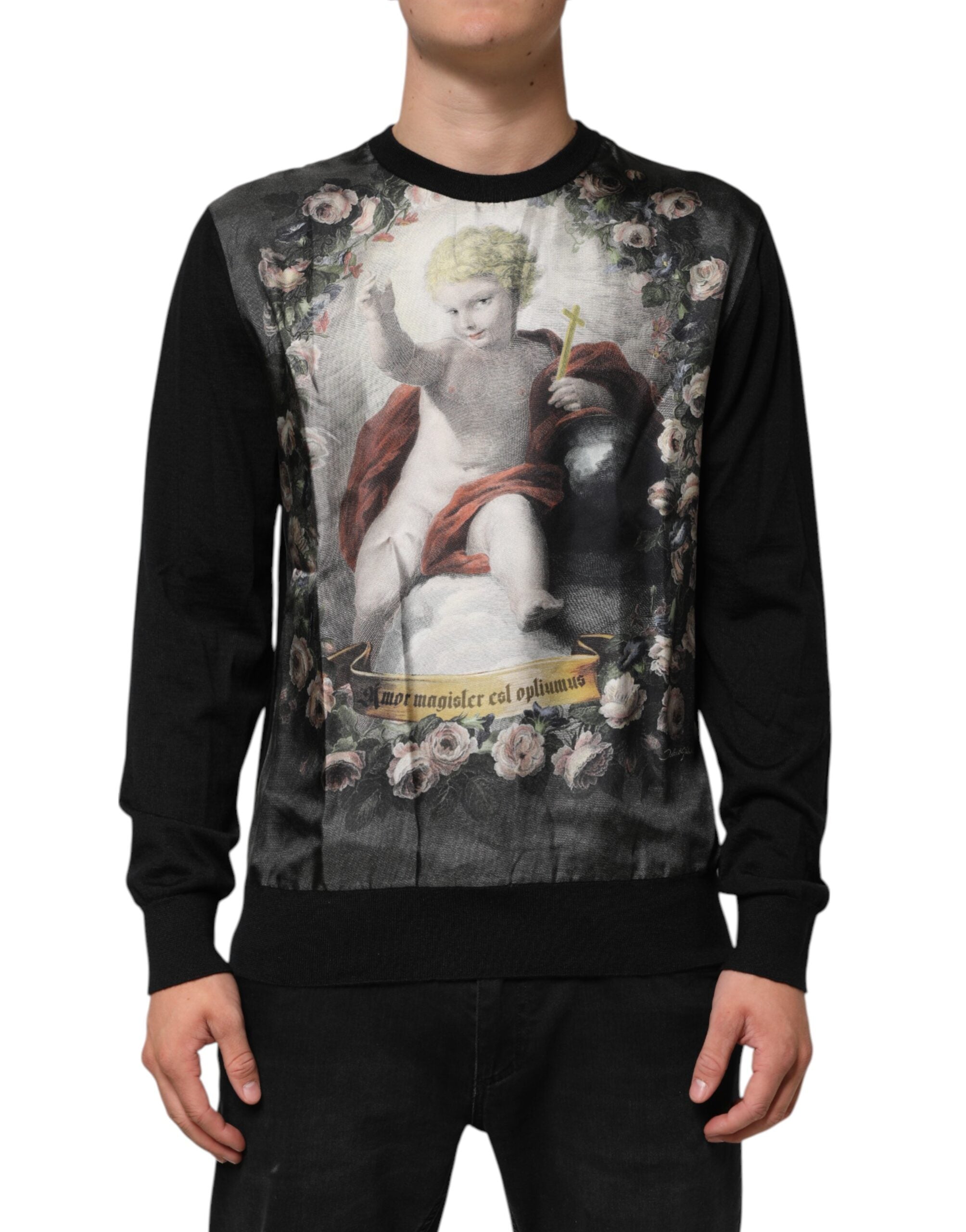 Pull Dolce & Gabbana cherub noir